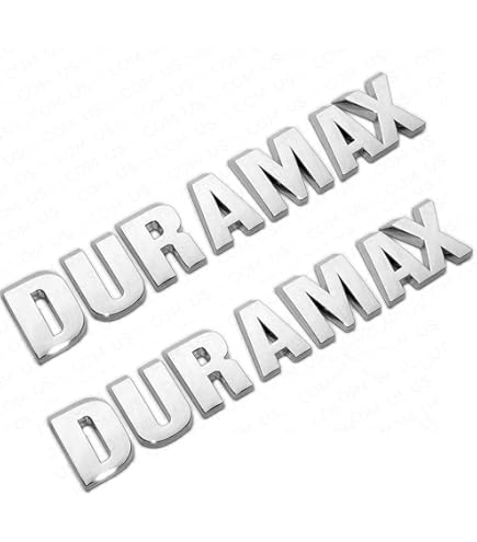 thumbnail image 2 of Tailgate Side Emblem Badge For 2015-2021 High Country Premier Duramax Trucks - 4pc Gloss Black 2 of 13