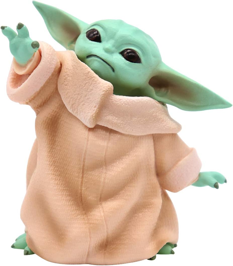 Zocos The Child Yoda Toy,3 Inch Mandalorian Baby Yoda Action Figure