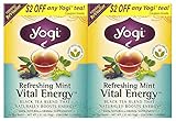 Yogi Tea Refreshing Revitalize Mint Tea, 16 ct, 2 pk
