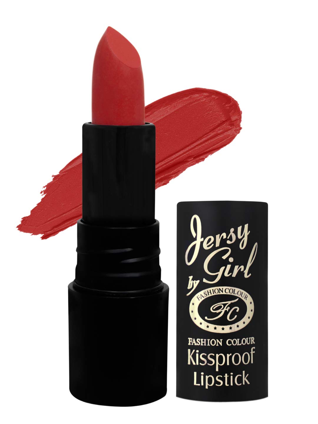 FC (LOGO) Fashion Colour Jersy Girl Kiss Proof Lipstick -3.8g