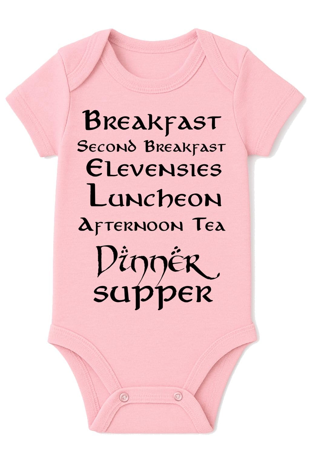 Brain Juice Tees Second Breakfast Baby One Piece