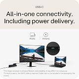 LG 27U421A 27 inch Curved FHD Monitor USB-C HDMI 100Hz 5ms Matte Black view 3