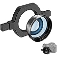 Super Macro Lens with Universal Snap-on Mount for 38mm to 52mm Filter,Snap-on Macro Lens Compatible with Canon EF, Nikon F(DX), Sony Alpha etc+ Lens Optic Pen Cleaner + 1 Micro-Fiber Cloth+EVA Storage