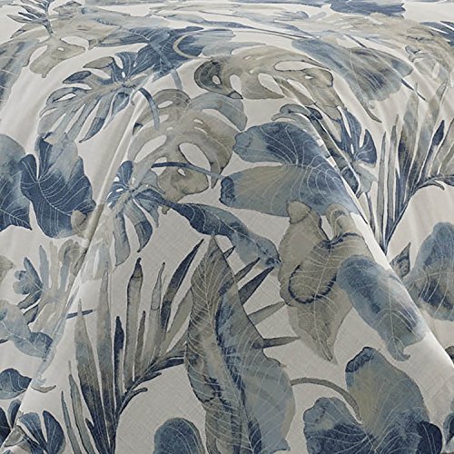 Tommy Bahama King Duvet Cover Set, Cotton Bedding with Matching Shams