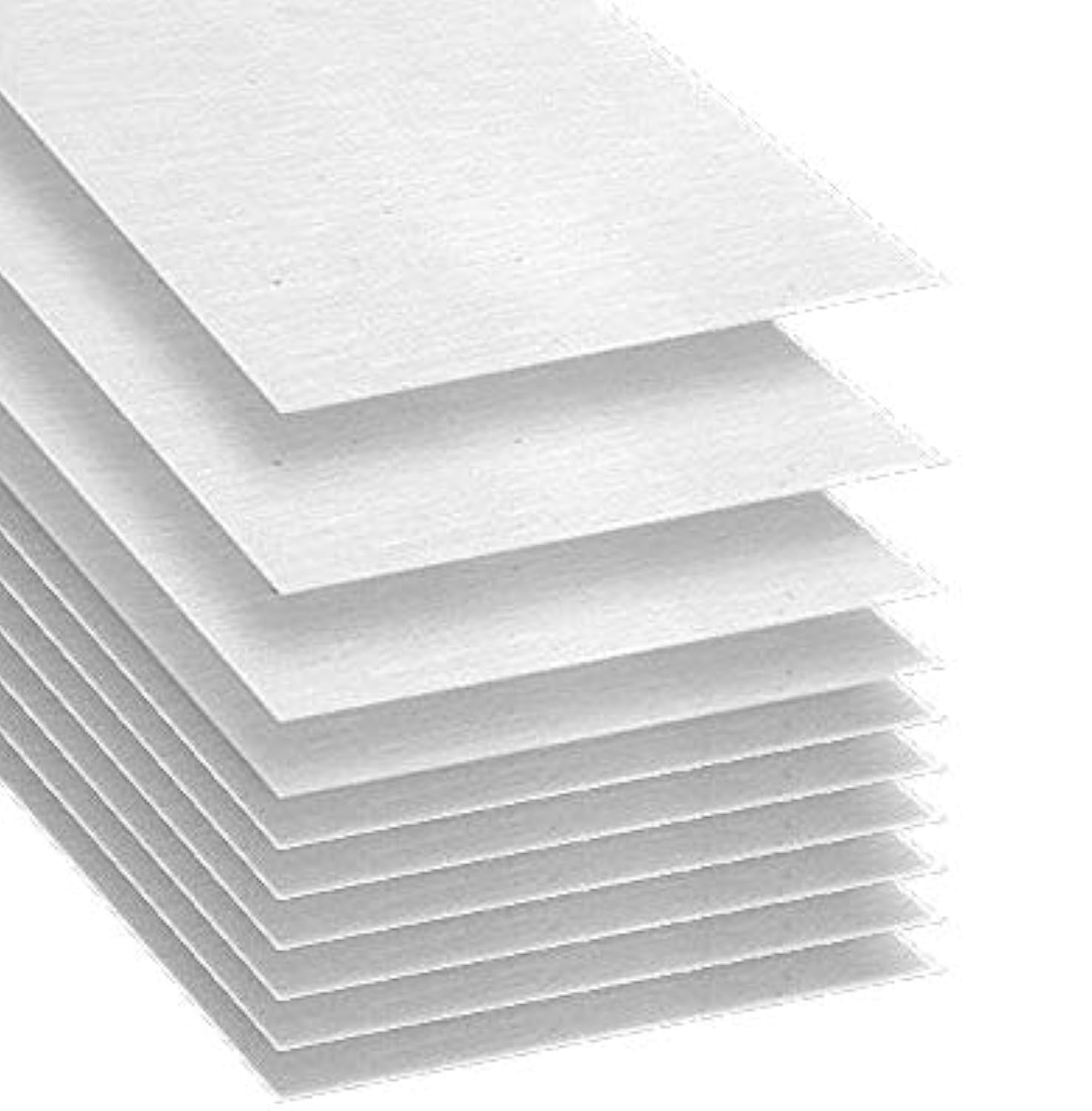 VViViD Printable Inkjet Primed Gessoed 8.5" x 11" Canvas Paper Sheets (10 sheets)