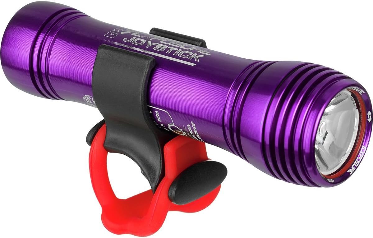 Ibex Sports Exposure Joystick Mk12 Headlight Purple, One Size