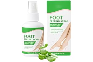 Foot Exfoliating Spray 120ml/4.22 fl.oz �C Refreshing and Hydrating Mist for Dry Feet