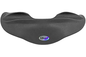 EAMBER Barbell Squat Pad Shoulder Pad 1 In Professional TPE Dumbbell Squat Protective Cover Protection Pad Protector (Black) (Black)