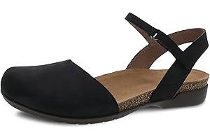 Dansko Rowan Sandal for Women - Memory Foam and Cork Footbed for Comfort and Arch Support - Lightweight Rubber Outsole for Long-Lasting Wear - Versatile Casual to Dressy Footwear