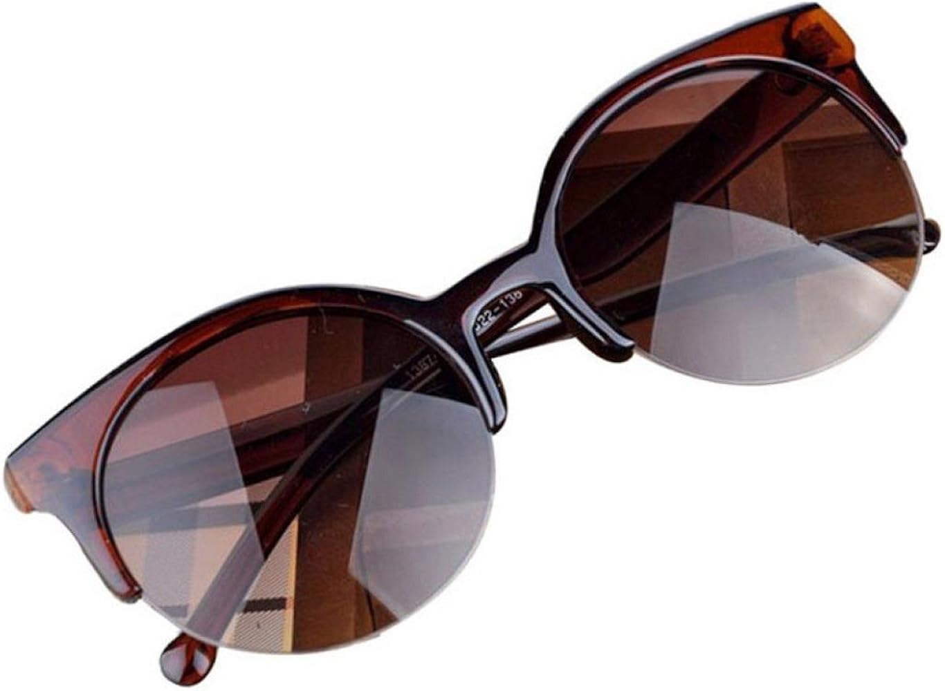 gafas semi redondas hombre