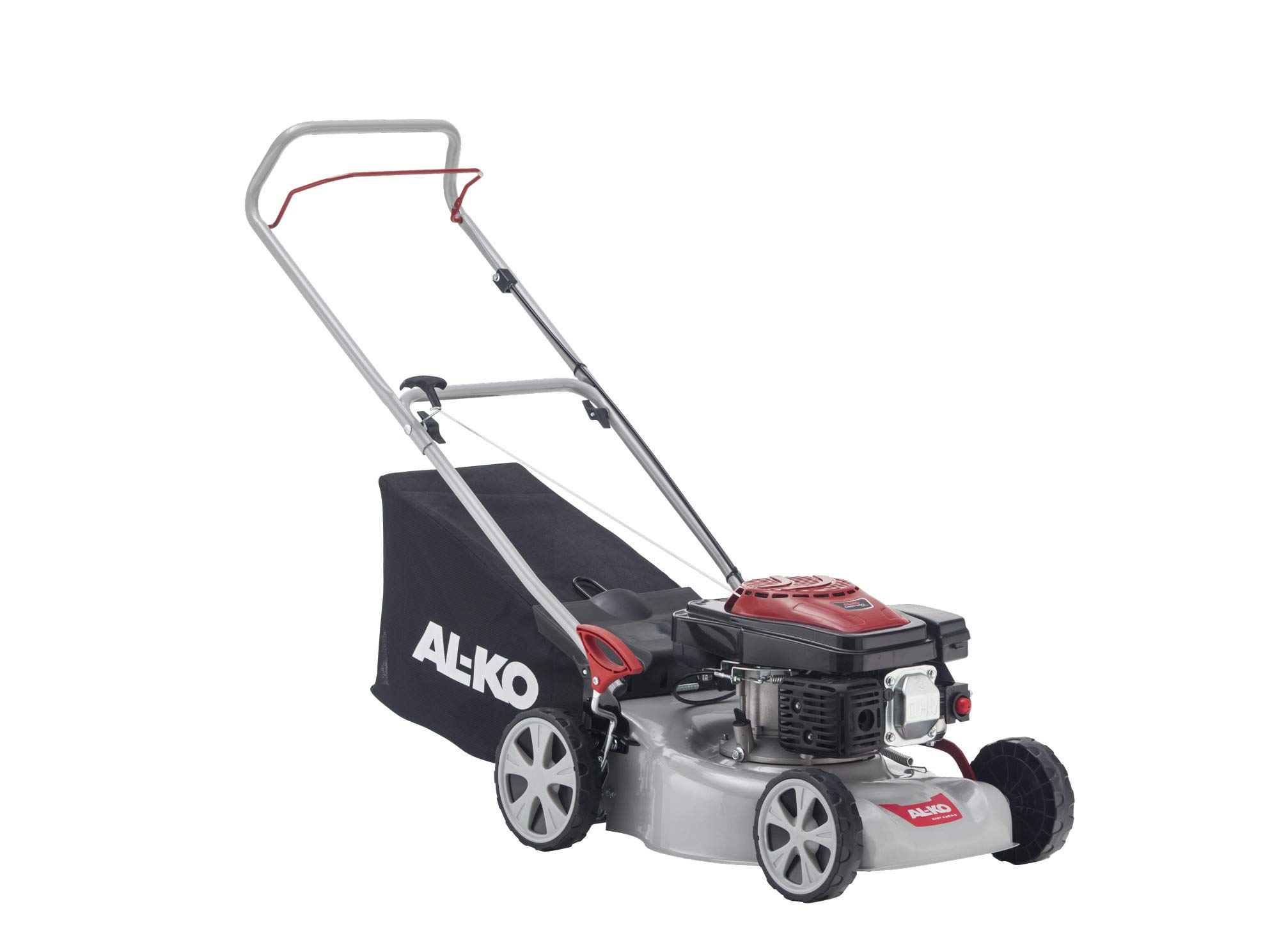 AL-KO Easy 4.20 P-S Highline Petrol Lawnmower | Powerful 2 kW Engine | 42 cm Cutting Width | Steel Deck