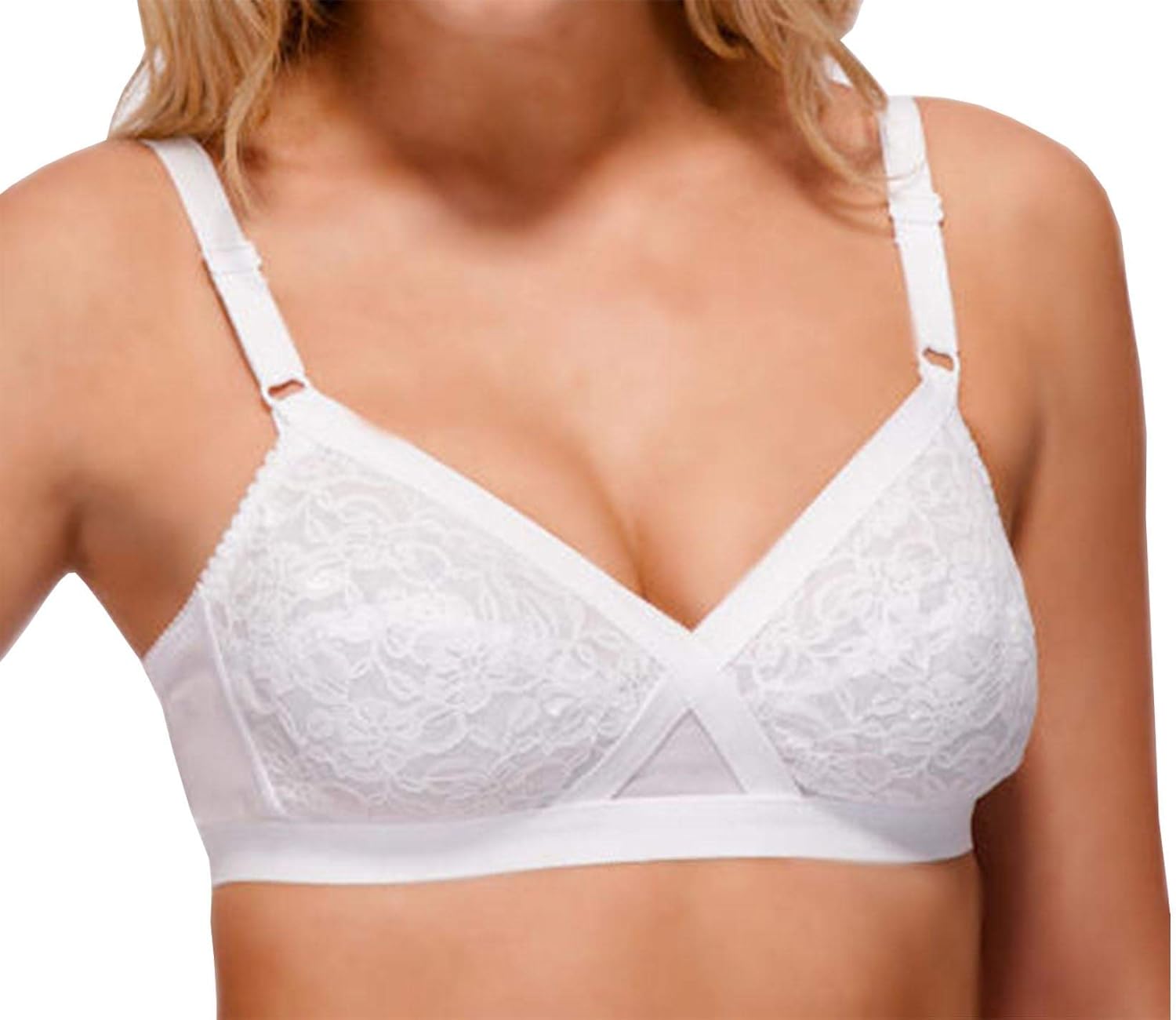 Damen Push-up BH Gerippt - Verstellbarer Kabelloser BH - Super Straffend In Verschiedenen Größen