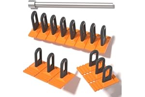 HiYi Car Dent Repair Tools Heavy Duty Paintless Repair Removal Tools Strong Dent Puller Handle Lifter Yellow Glue Tabs Powerful Body Repair Dent Remover Tool Kit for Car Dent Repair (Yellow)