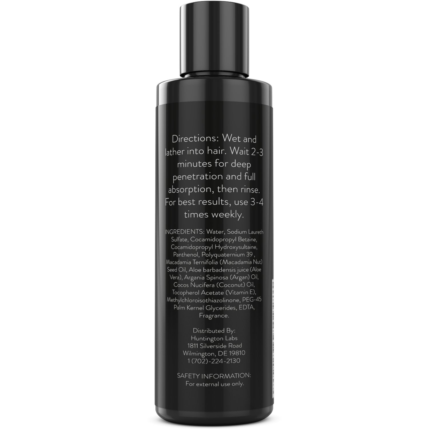 Dry Hair Shampoo for Women and Men Natural Gentle Formula for Frizzy