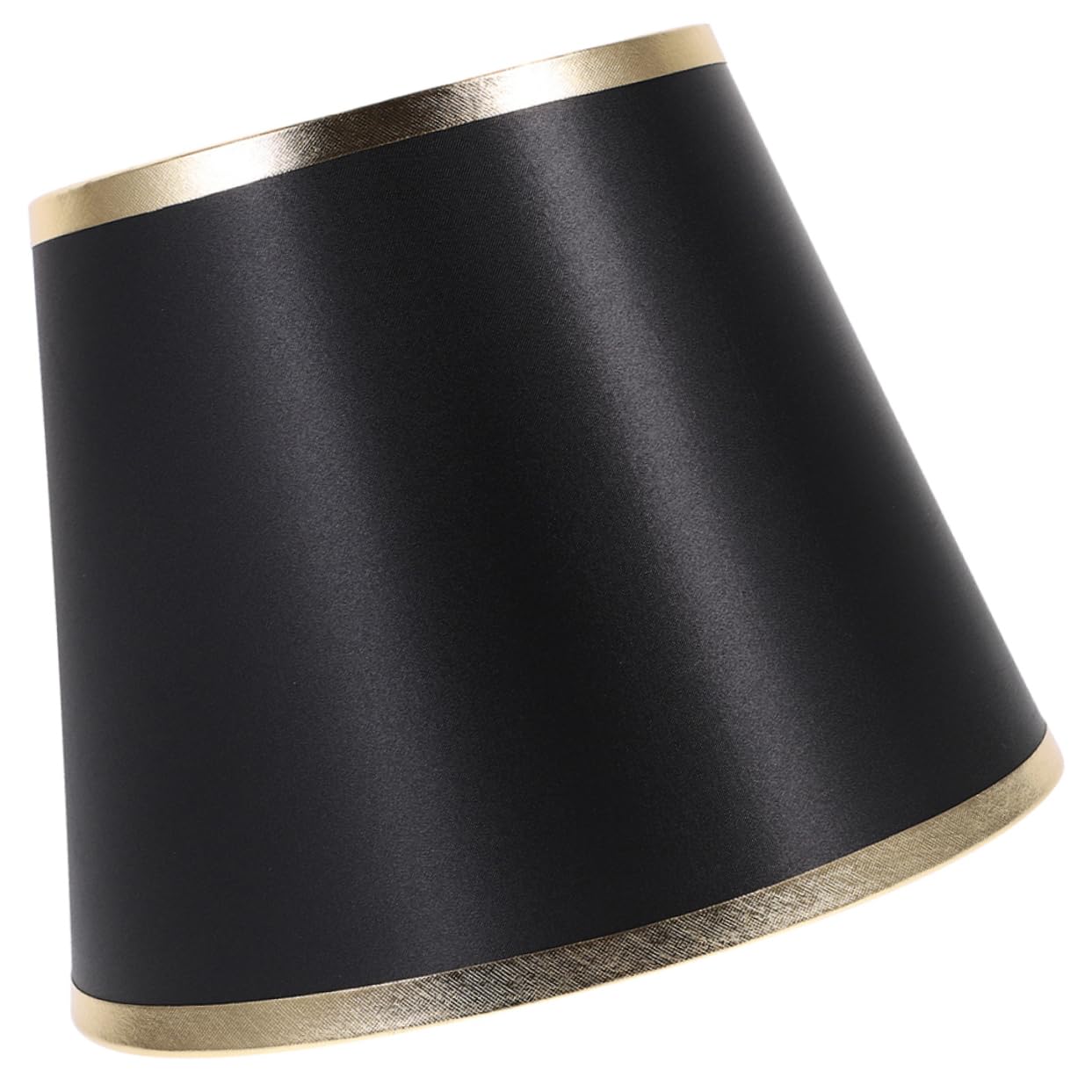 CAXUSD Fabric Lampshade Small Lamp Shades for Table s s for Table Round Barrel Light Retro s Beside Replacement Black