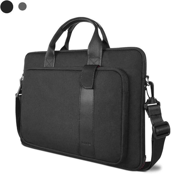 Laptop Bag 15.6 Inch,Slim Shoulder Bag for Men&Women,Laptop