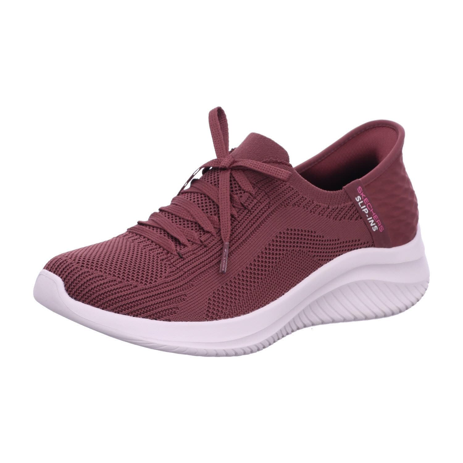 Skechers Women's Ultra Flex 3.0-Brilliant Path Hands-Free Slip-ins, Burgundy, 7 Image