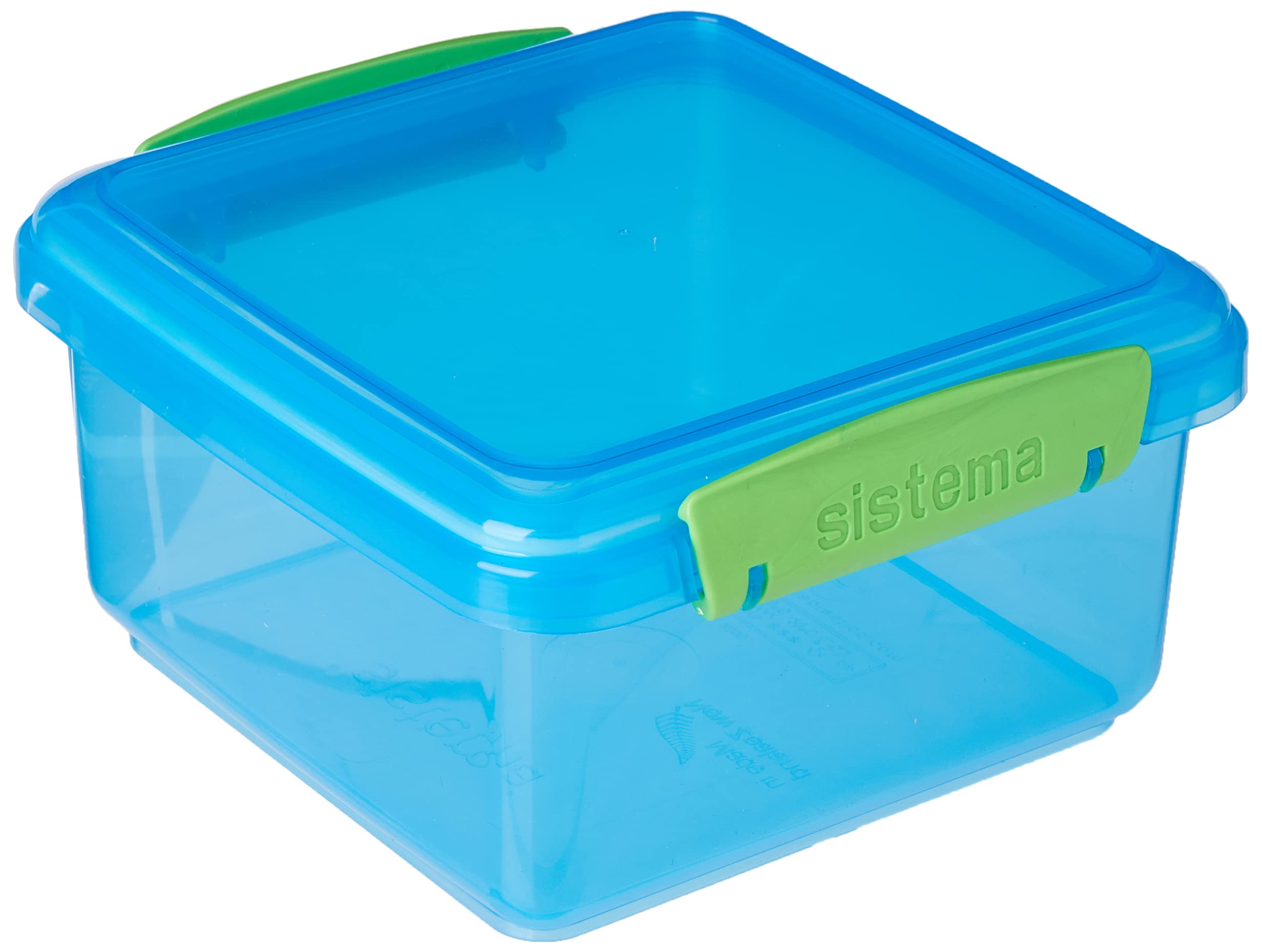 Sistema Lunch Box, 1.2 L, Food Storage Container, BPA-Free, Assorted Colours, 1 Count