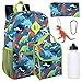 Boy's 6 in 1 Backpack Set With Lunch Bag, Pencil Case, and Accessories