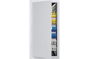 Donext Access Plumbing Panel for Drywall Ceiling, 14x29 in Plastic Access Door, Wall Hole Cover Plate for Plumbing & Electrical & Wiring, White