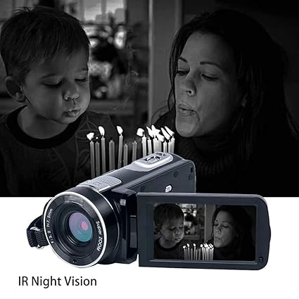 30 Videocámara Cámara de Video Cámara Digital Full HD 1080P 24.0MP ...