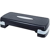 Fitvids Adjustable Workout Aerobic Stepper Step Platform Trainer, 27-Inch, Multiple Colors