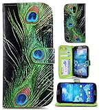 Samsung S4 Leather,Samsung S4 Case,S4 Flip Case,Canica Colorful Printe Wallet Cover for Samsung Galaxy S4 i9500
