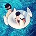 Amxylife White Swan Baby Swim Ride-On Float Swimming Pool Toys Inflatable Swimming Ring for Kids (31