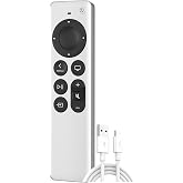 Replacement Remote Control for All Apple TV Remote - 2 Year Warranty