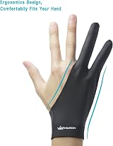 Huion Cura CR-01 Artist Glove for Graphics Tablet - One Size, Ambidextrous view 4