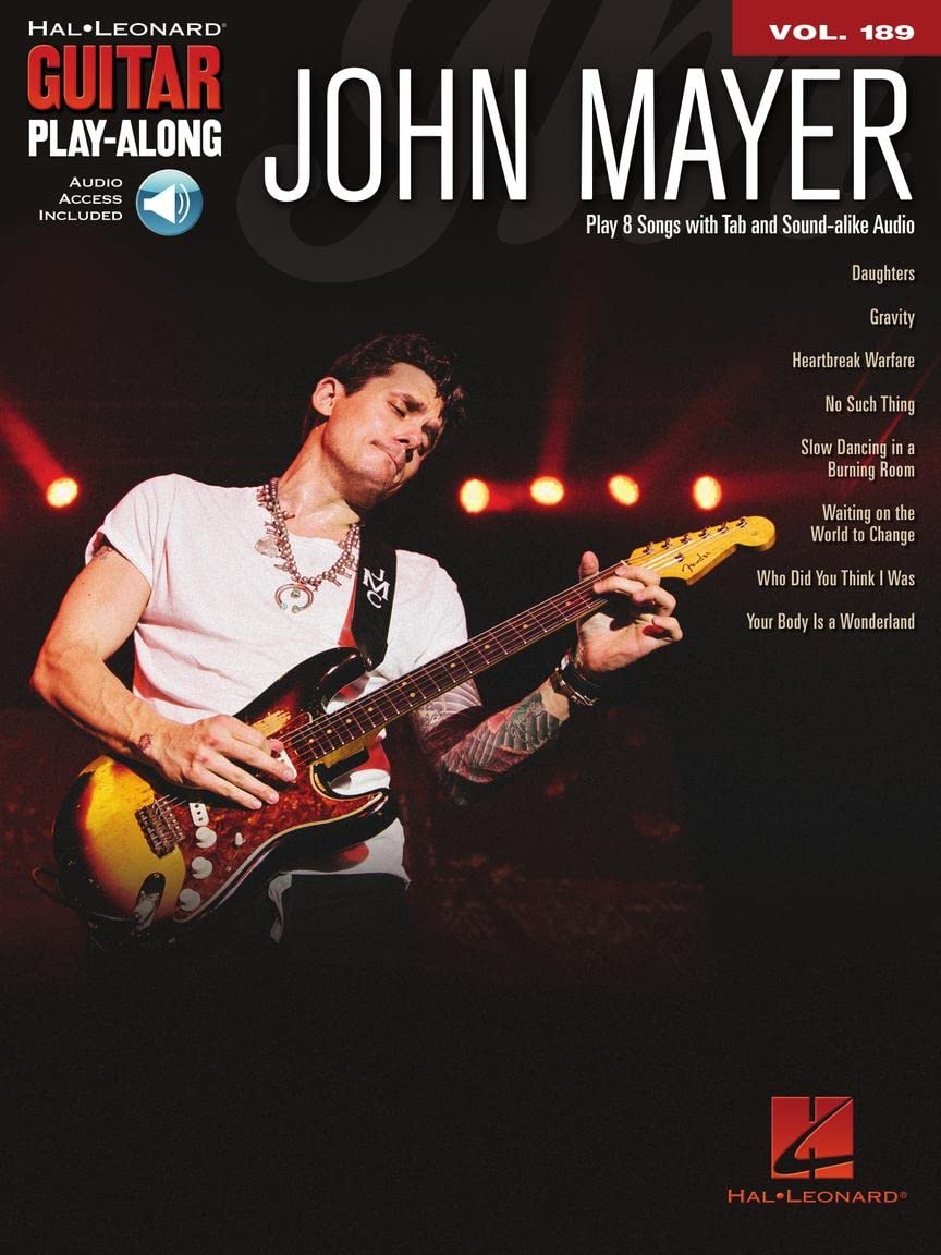 Guitar Play-Along Volume 189: John Mayer (Book/Online Audio) (Hal Leonard Guitar Play-Along) (Includes Online Access Code)