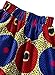 Aikaplus Womens African Print Skirt Flared Skirt Multisize A Line Skirt (XX-Large, Color B)