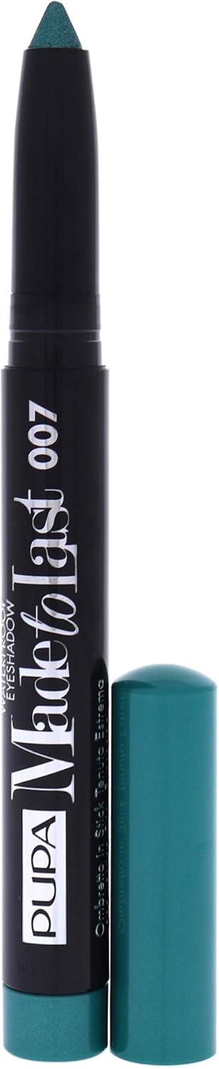 Pupa Milano Made To Last Eyeshadow Waterproof - 007 Emerald For Women 0.049 oz Eye Shadow, Green