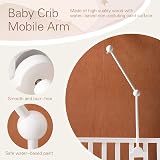 Promise Babe Cloud Wooden Baby Mobile Holder Arm for Cot Bed Nursery view 2
