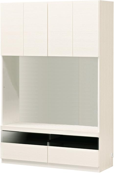 Amazon 白井産業 Shirai テレビ台 テレビボード 壁面収納 ポルターレ ホワイト 白 幅1cm 液晶テレビ50型対応 目安 2梱包 Por 1812tvwh ローボード テレビ台 オンライン通販