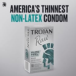 Trojan Raw Non-Latex Lubricated Pure Feel