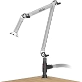Mullet ThirdHand Dust Collection Boom Arm (Boom Arm + Workbench Mount)
