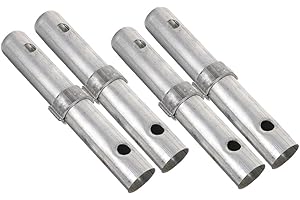 DIYEAH 4PCS Heavy Duty Scaffolding Coupling Pins Accessory Kit with Spring Retainers Locking Rods for