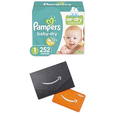 Pampers Baby Dry Diapers: Newborn Size 1, 252 Count Kuwait Ubuy