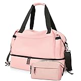Gym Bag for Women With Shoes Compartment, Weekender