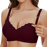 Dresime Nursing Bras for Breastfeeding Seamless Maternity Bra Ultra Comfort Pregnancy Sleep Bralette for Women