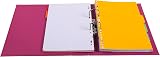 Exacompta Prem'Touch PVC Lever Arch File 2 Rings 75 mm 70 mm Spine A4 Pack 10 view 4