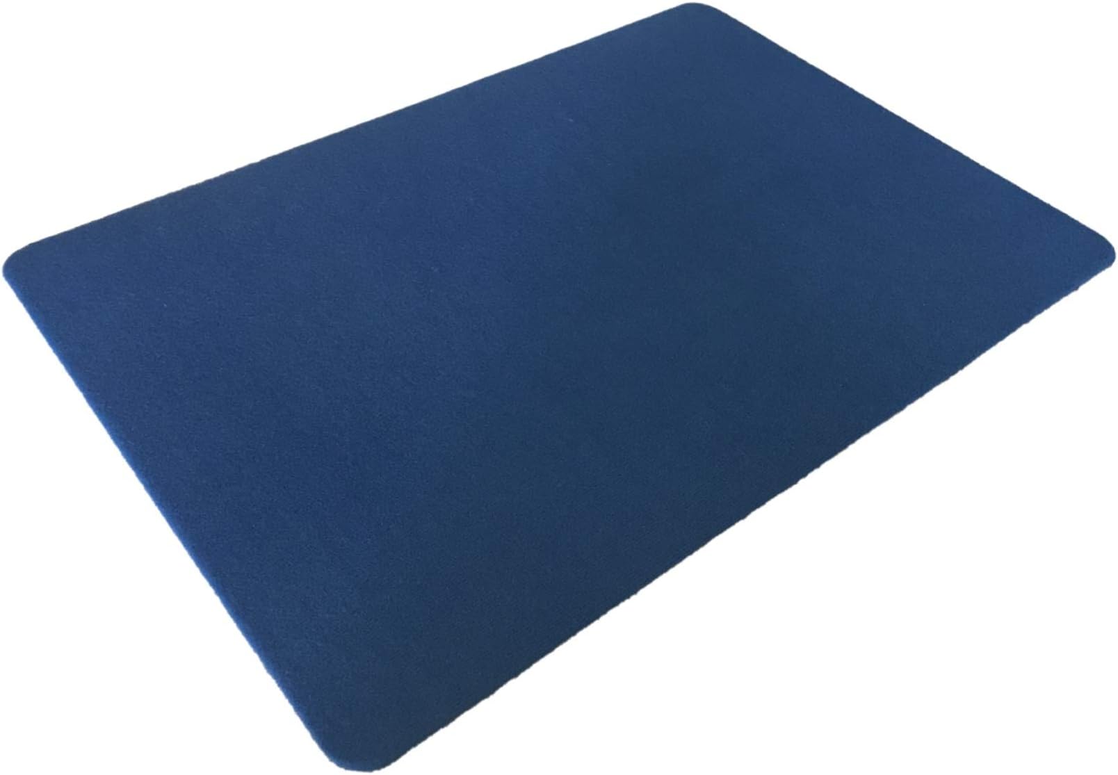 Premier Blue Close-up Magic Pad, Non-Slip Grip Table Mat for Card Tricks and Coin Illusions - 16 by 23 Inches