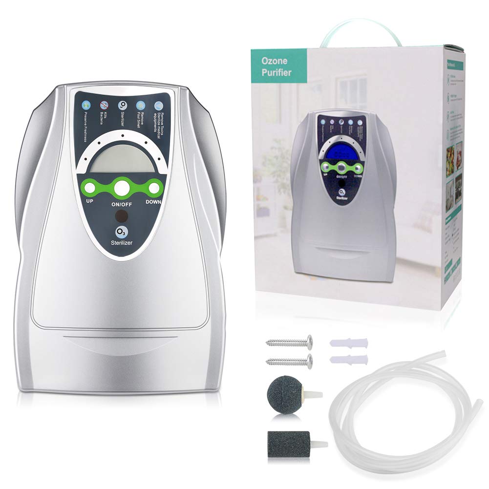 Portable Ozone Generator,Multipurpose Ozone Machine with Timer for Home,Room,Office,Hunting