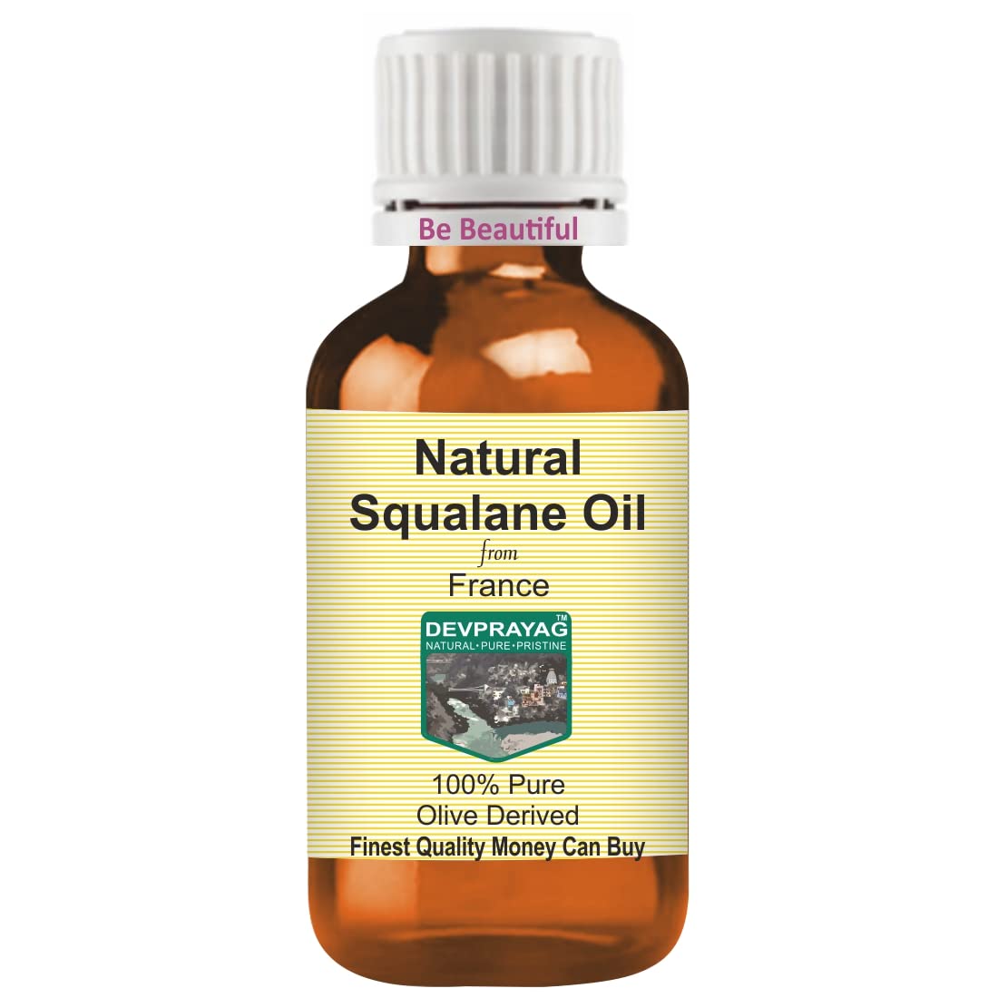 Devprayag Natural Squalane Oil (derived from Olives) Natural Therapeutic Grade 15ml (0.50 oz)