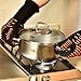 TTLIFE BBQ Gloves - Grilling Cooking Gloves - 932°F Extreme Heat Resistant Gloves - 1 Pair (Long with Narrow Thumb) - 14