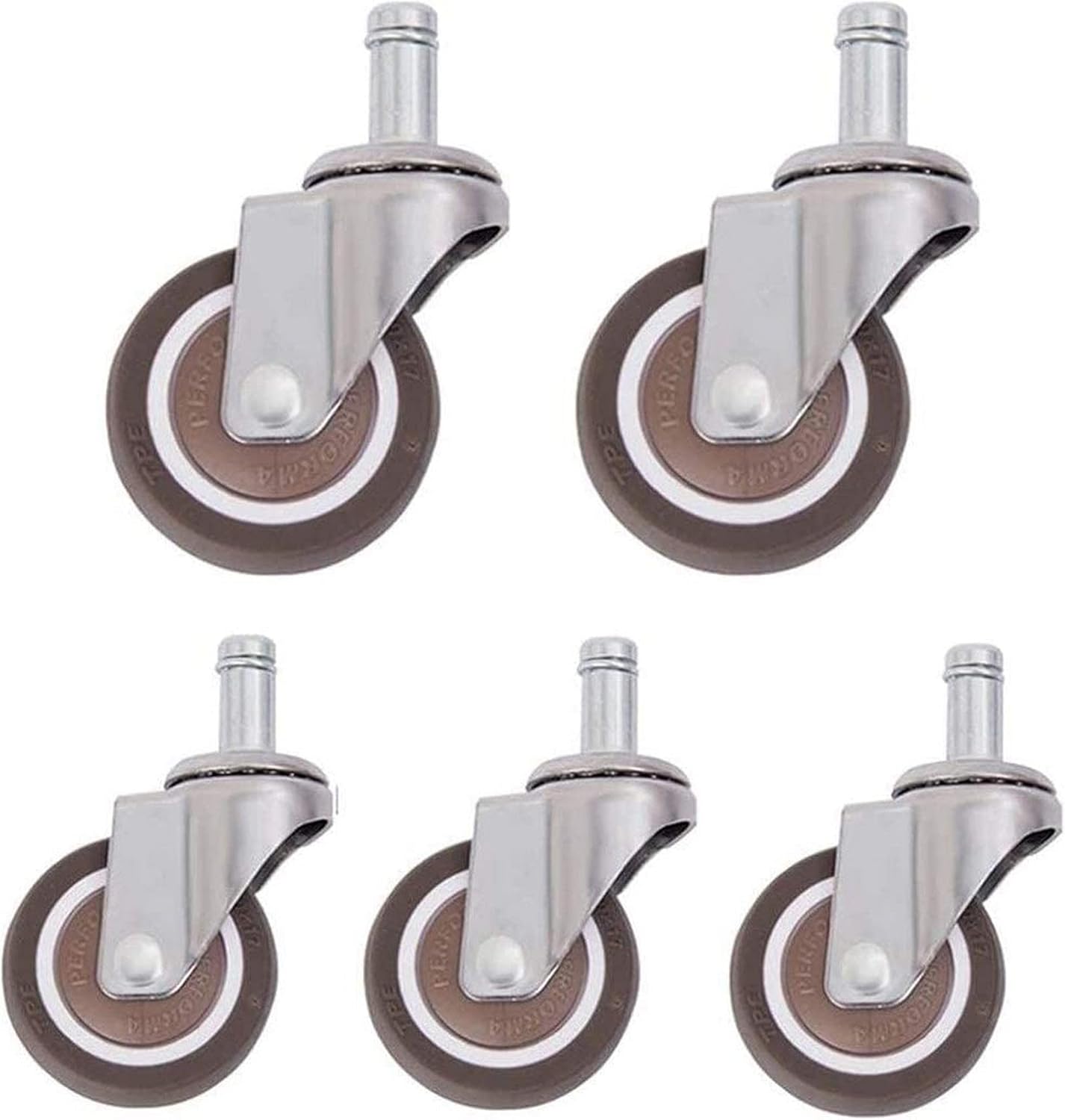 Moving Caster Wheels Casters 5 Pack Office Chair Caster Suitable for