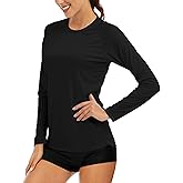MAGCOMSEN Women's Long Sleeve Shirts UPF 50+ Sun Protection Shirts for Hiking Fishing Workout Rash Guard