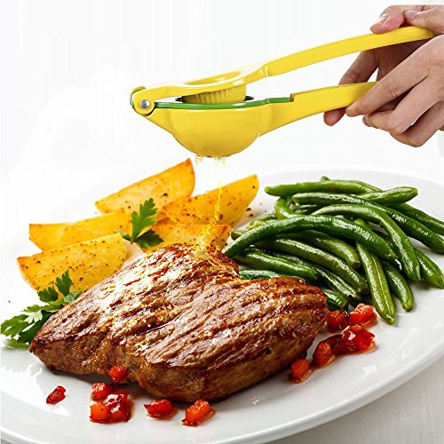XelparucTS Manual Citrus Press Juicer Lemon Lime Squeezer Citrus Peeler lemon clip juice extractor - Thumbnail 4