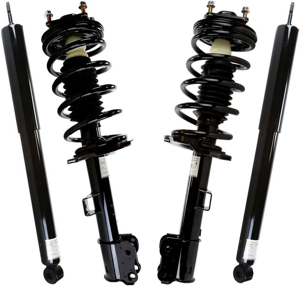 AutoShack KS219CST164 Set of 4 Front Complete Strut Spring